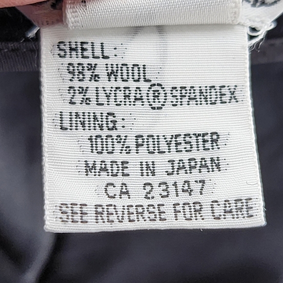 Talbots Women's Petite Wool Blend Stretch Wide Leg Pants - 8 - Picture 6 of 6